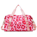 Leopard Print Duffel Bag
