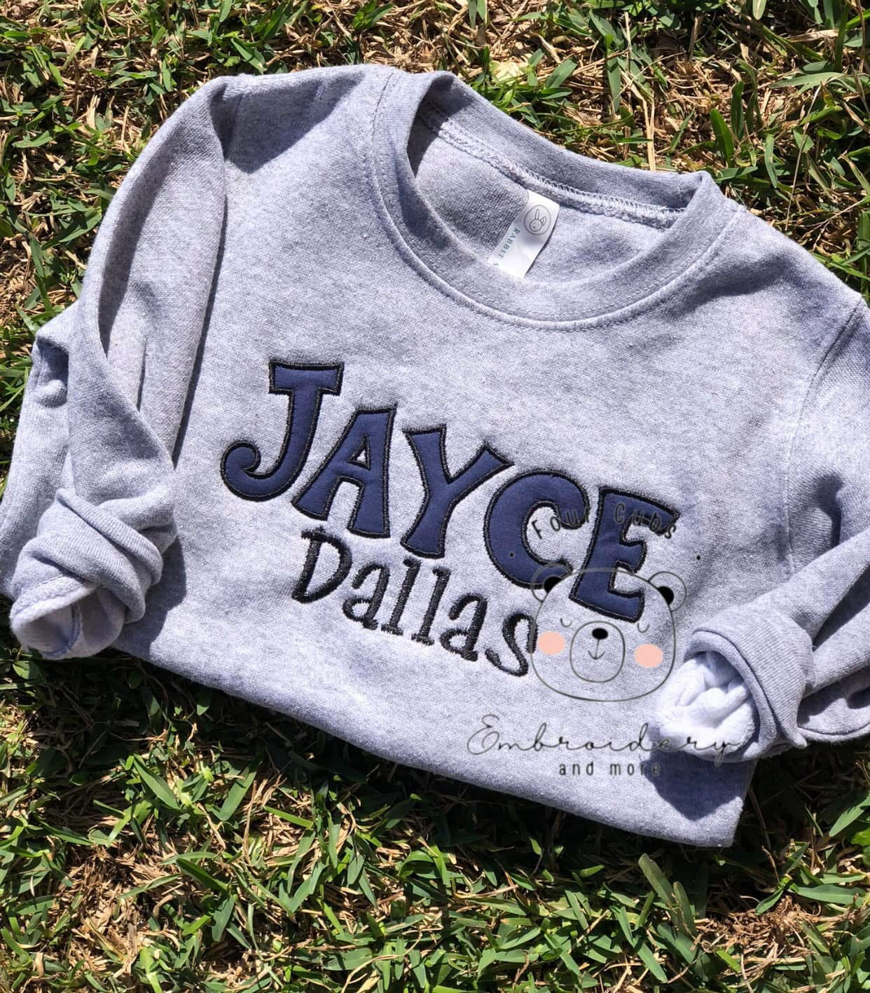 Name Embroidered Sweatshirts
